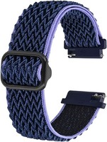 Uhrenarmband Nylon Dehnbar Verstellbare Schnalle 16-22Mm Schnellverschluss