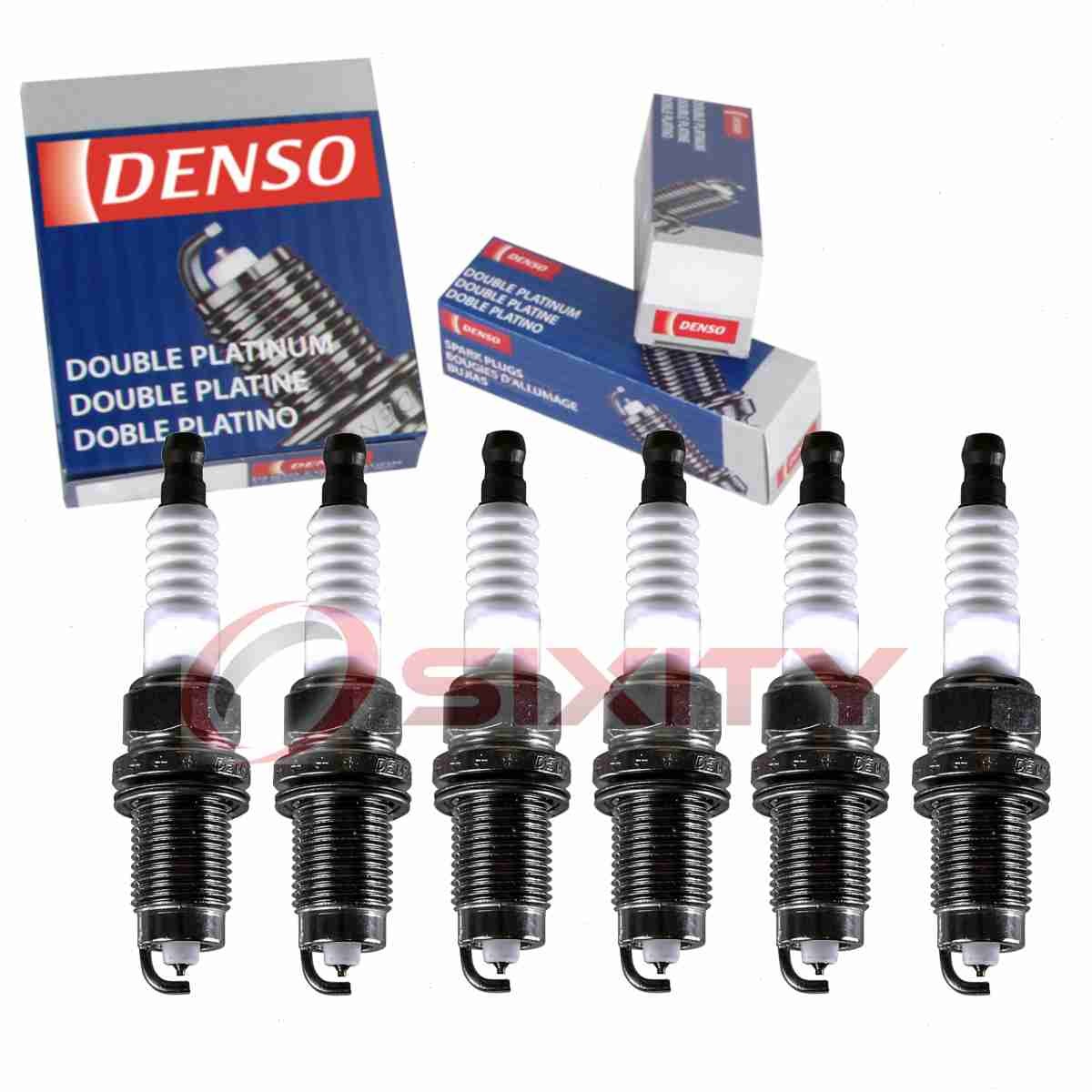 6 pc DENSO 3326 Spark Plugs for PK20GR8 6737 101 905 601 F 101 905 600 A sy