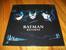 BATMAN RETURNS 2-Laserdisc LD SET WIDESCREEN EXCELLENT CONDITION VERY RARE