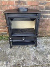 Stovax Brunel 3cb Multifuel Stove 9kw Large Cleanburn Log Burner Wood Burner