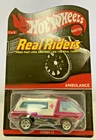 Hot Wheels 2010 RLC 2369/4000 Ambulance w/Case New Red Line Club Real Riders