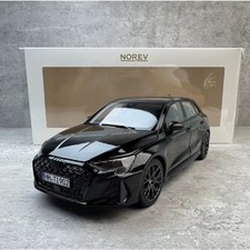 NOREV 1:18 Audi RS3 A3 2025 Black Collectible Car