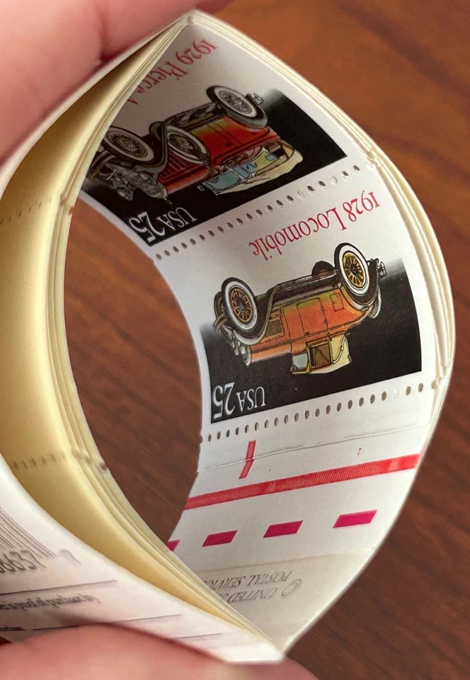 US. Stamps Booklet Classic Cars Book of 20~ 25 cent stamps - Image 4 of 4