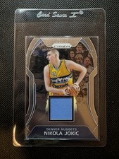 NBA Nikola Jokic 2017-18 Panini Prizm Game Worn Material Patch #SW-NJ Nuggets