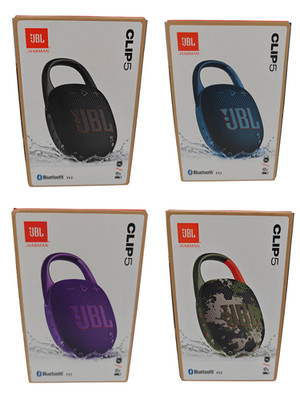JBL Clip 5 Tragbarer Bluetooth-Lautsprecher wasserdicht nach IP67 Auswahl