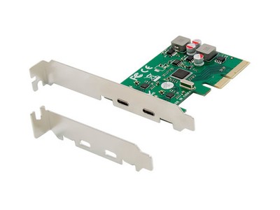 Conceptronic EMRICK08G 2-Port USB 3.2 Gen 2 Typ-C PCI-Express-Karte