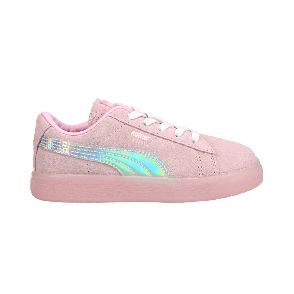 PUMA  X L.O.L. Surprise! Suede Kitty Queen Metallic Lace Up  Toddler Girls Size
