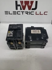 NEW ( Lot Of 2) Square D HOMELINE HOM215 15A 2POLE Circuit Breaker