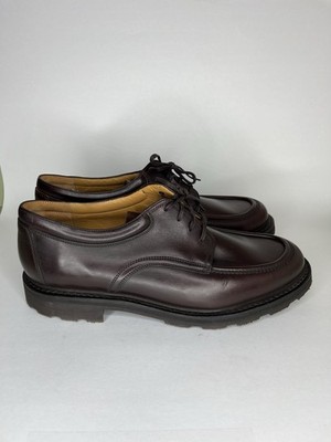 Floris van Bommel Men's Burgundy Oxfords Lace Up Casual Dress Shoes Size 11.5H