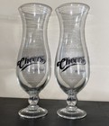 Vintage 90s Cheers Boston Hurricane Glasses Collectible Cocktail Barware - Lot 2 — photo 1