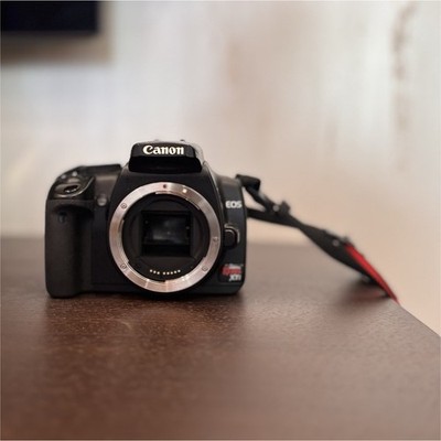 Canon EOS Rebel XTi Camera Bundle with 18-55mm & 100mm Lens, Bag, and caps