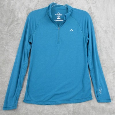 Merino Blend By Paradox Pullover Womens Medium Quarter Baselayer Lightweight