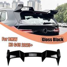 Gloss Black Rear Window Roof Spoiler Wings For BMW X3 G45 2025+ MP Style