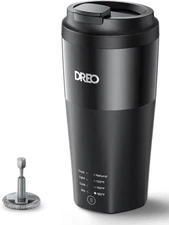 Dreo Milk Frother, 4-In-1 Electric Frother for Coffee, Hot and Cold Foam Maker 