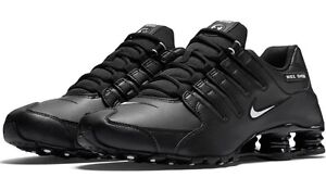 all black nike shox mens