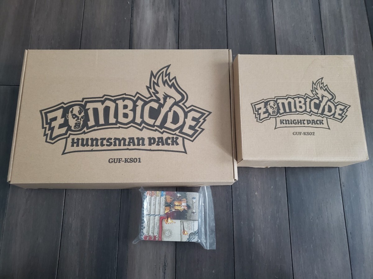 New ZOMBICIDE Black Plague Huntsman AND Knight Pack GUF-KSO2 CMON