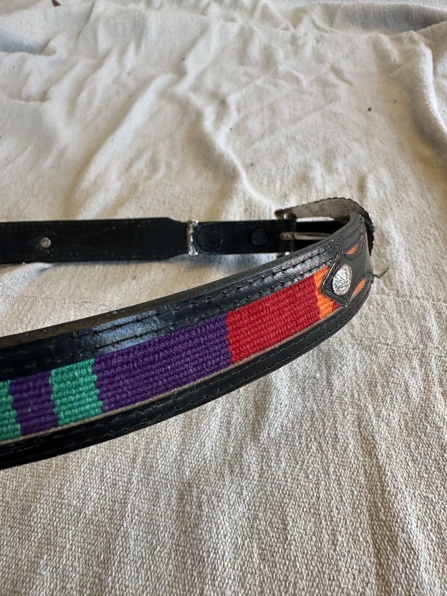 Fisher #2231B Top Grain Cowhide Size 30 BELT, Black; Colors  display picture 1