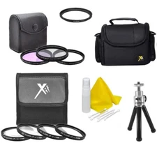 Accessory Kit (Bag-Filters-Macro-Tripod) for Canon SX540 SX530 SX520 SX60 SX50