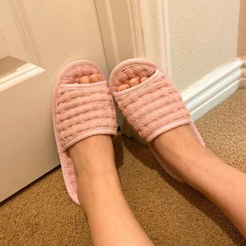 2 Pares de Zapatillas Suaves Antideslizantes Lavables Waffle Algodón Interior Cómodas Hechas en Corea - Imagen 27 de 51