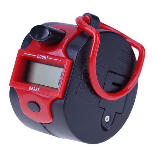 1.5V Tally Clicker LCD Display Hand Tally Counter Training Aids with Finger Ring - Picture 10 of 11