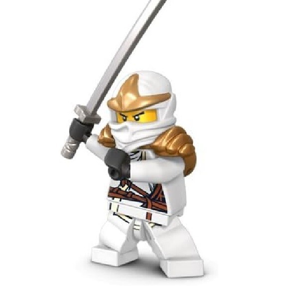 LEGO Minifigure Ninjago Rise of the Snakes White ninja Zane LEGO Minifigure Ninjago Rise of the Snakes White ninja Zane
