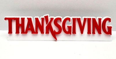 THANKSGIVING Movie Plaque