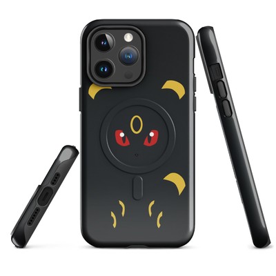 Pokemon eeveelution Umbreon glow MagSafe  tough case for iPhone 