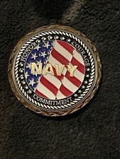  US Navy Veteran Challenge Coin  Honor Courage And Commitment  Free Shipping