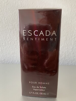 ESCADA SENTIMENT POUR HOMME CADEAU SPECIAL GIFT EDT 1.7 Oz FACTORY SEALED