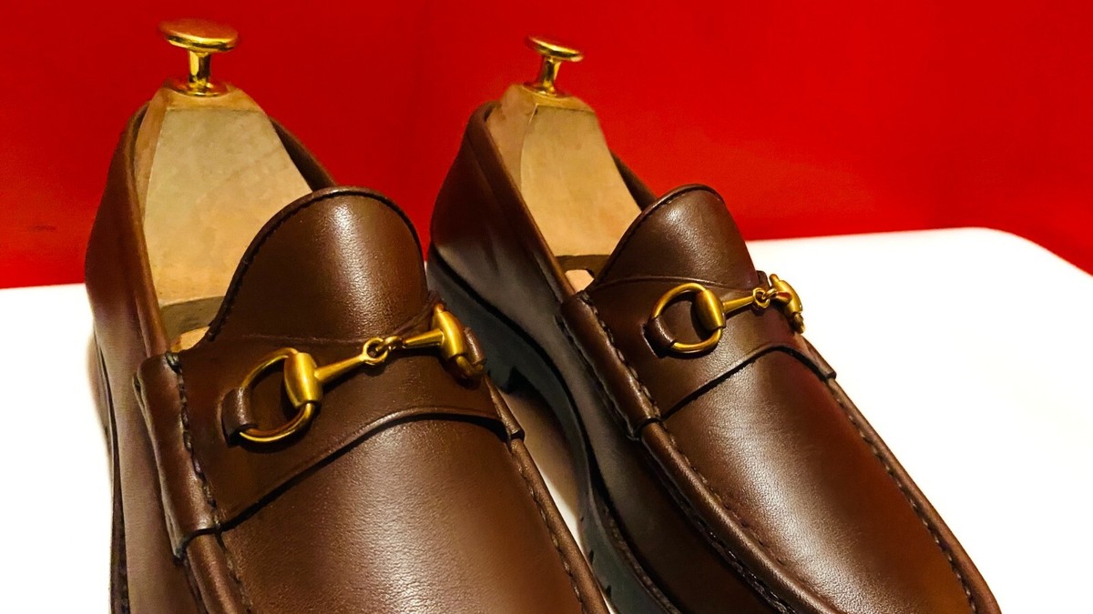 値下げ 美品 GUCCI グッチ ローファー genegumソール 黒 6.5 $_57.JPG?set_id=880000500F