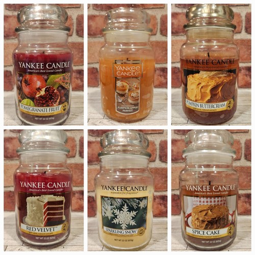 USED Yankee Candle Large Housewarmer 22oz CHOOSE YOUR SCENT BUY MORE & SAVE - Picture 6 of 254