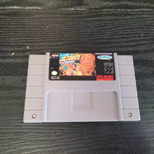 Ultimate Fighter for Super Nintendo SNES Cart Great Shape
