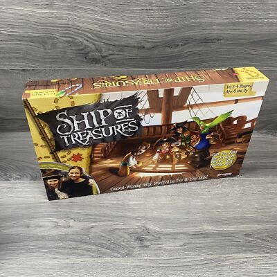 Ship of Treasures Board Game Find the Treasure Before Your Friends Do New