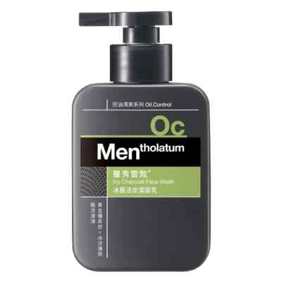 [MENTHOLATUM] Men Icy Charcoal Oil Control Facial Wash 150g NEW