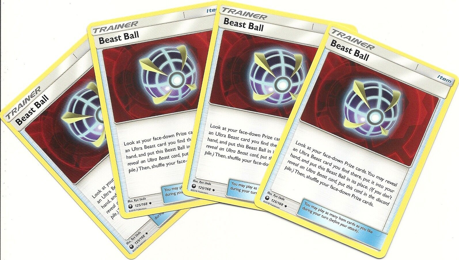 Beast Ball 125/168 Pokémon Celestial Storm Mint