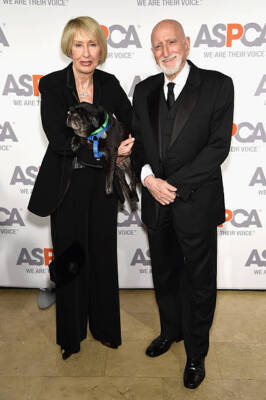 Jane Pittson actor Dominic Chianese at ASPCA'S 18th Annual Bergh B - Old Photo 1