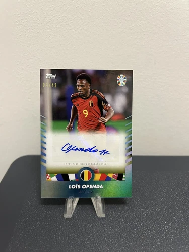 TOPPS I AM JOSE MOURINHO PLATINUM EURO 2024 lois openda 40/49 belgium auto