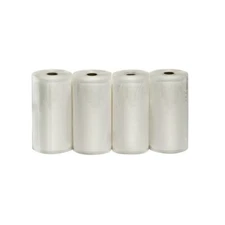 4 Rolls 8" X 50' Embossed Vacuum Sealer Reusable Bag - Food Saver BPA Free 4 Mil