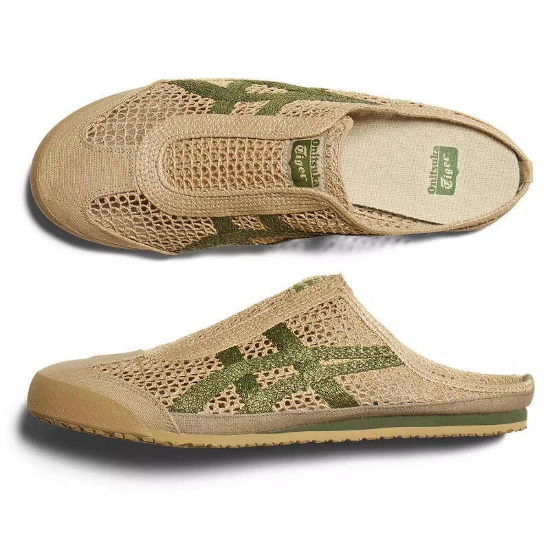 2025 NEW Onitsuka Tiger Mexico 66 Sabot Coffe/Green 1183C123 2025 NEW Onitsuka Tiger Mexico 66 Sabot Coffe/Green 1183C123