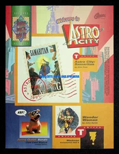 Astro City T-Shirt Graphitti Designs 1995 Alex Ross Print Magazine Ad Poster