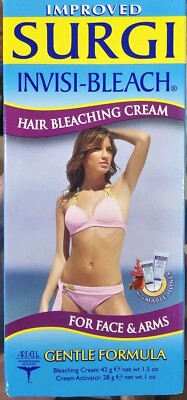 ARDELL SURGI Invisi-Bleach Face & Arms Hair Bleaching Cream 1.5 oz