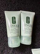 CLINIQUE 7 Day Scrub Cream Rinse-Off Formula x 2 MINIs 1oz/30mL each