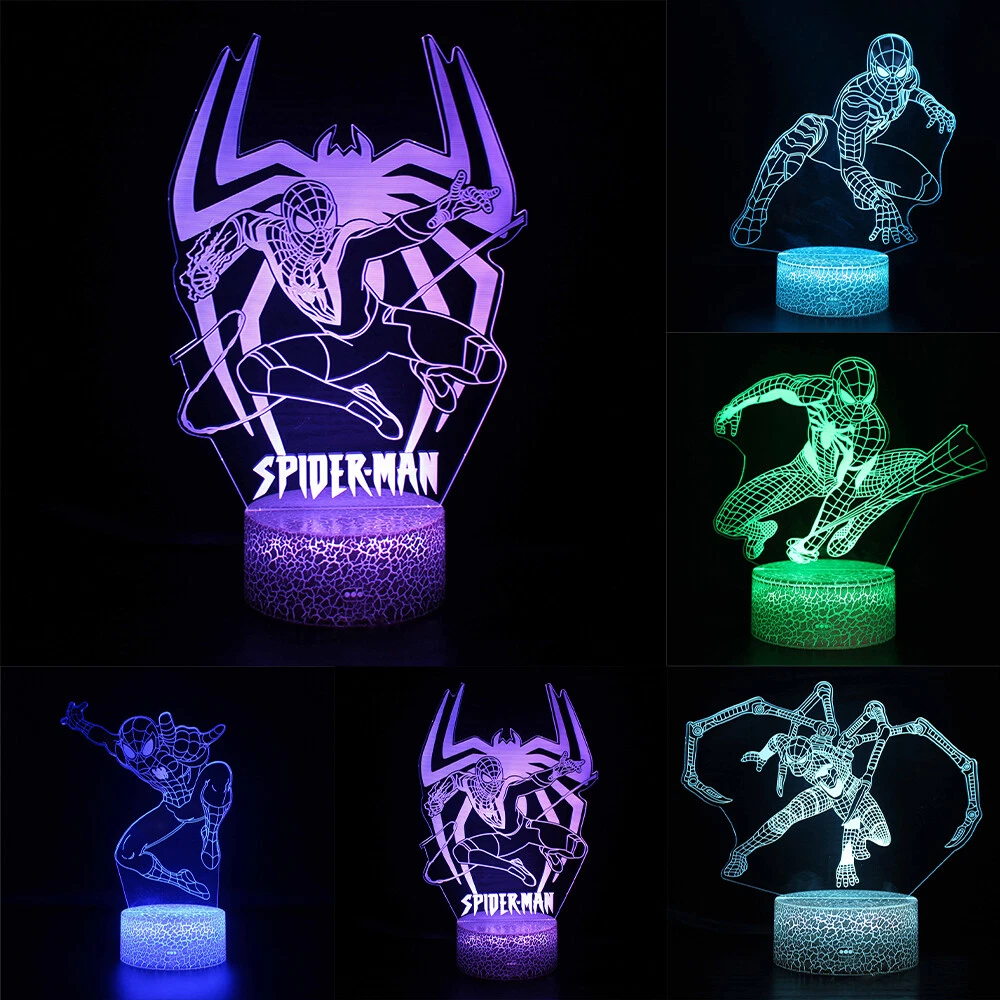 Spiderman sales bedroom lamp