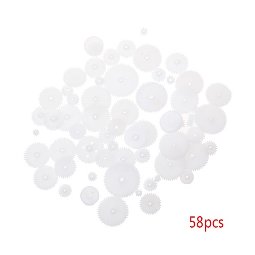 58 styles Plastic Gears Cog All The Module 0.5 Robot Parts DIY Accessory - Picture 5 of 7