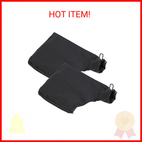 2 Pcs Table Saw Miter Saw Dust Bag Black Dust Collection Bag for Miter Saw 255 M