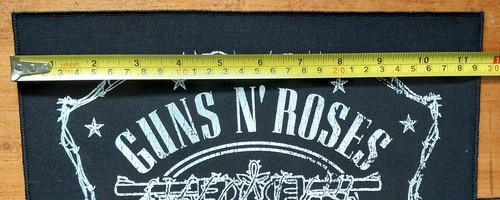 Guns N' Roses Paradise City lizenzierte Band LARGE Kampfjacke zum Aufnähen Rückenaufnäher - Bild 5 von 9