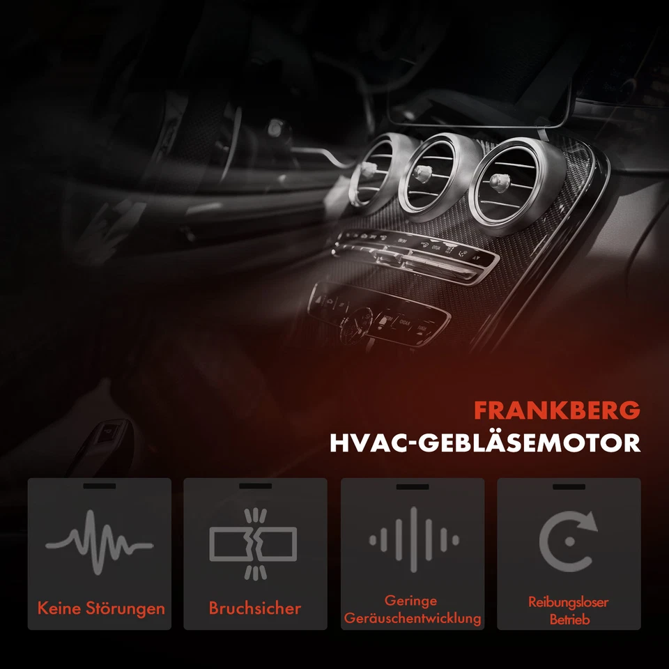 Heizgebläse Gebläse Innenraumgebläse für VW Golf 5 6 Passat Audi A3 Q3 Seat Leon - Bild 4 von 4