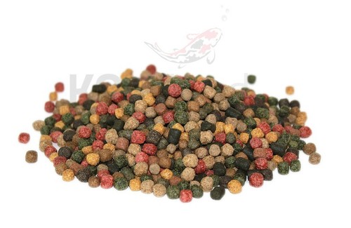 Koifutter 10 Sorten Mix 2,5 - 15 kg Living Colours 3 mm 6 mm Spirulina Teich - Bild 2 von 7