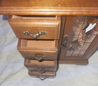 NICE WOODEN JEWELRY CASE 9X10X5 1/2 in good condition — photo 3