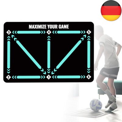 Rutschfeste Kinder Erwachsene Dribble Training Teppich Fußball Matte 60 * 90cm